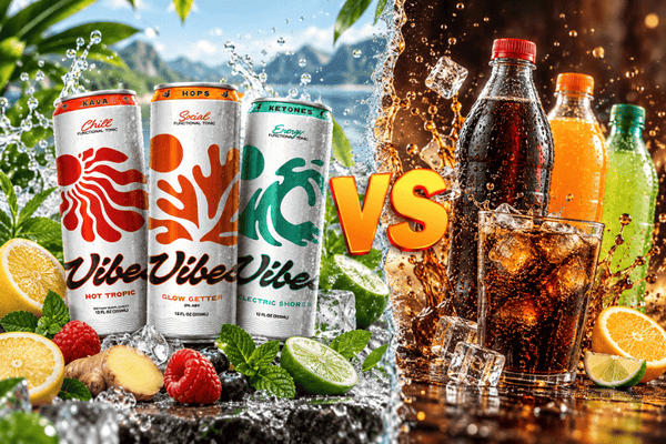 Functional Beverages vs Carbonated Drinks: What’s The Difference?