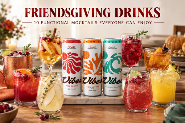 Friendsgiving Drinks: 10 Functional Mocktails Everyone Can Enjoy