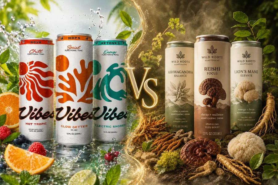 functional beverages vs adaptogen beverages