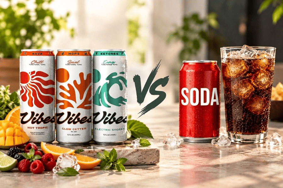 Functional Beverages vs Soda: Are Functional Drinks Actually Healthier?