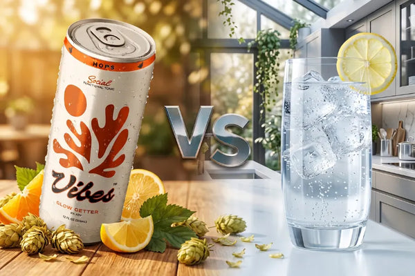 Hop Water vs Sparkling Water: What's Actually Different?
