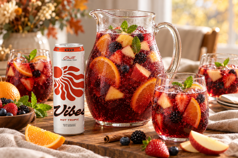 Kava Sangria: A Non-Alcoholic Twist On The Classic