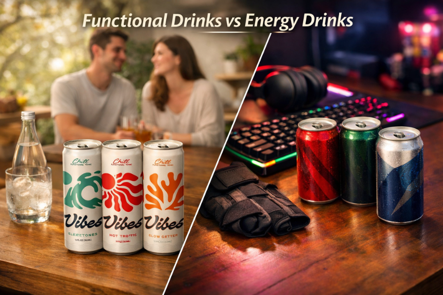 Functional Drinks vs Energy Drinks