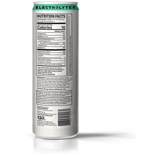 Ketones Drink Ingredients